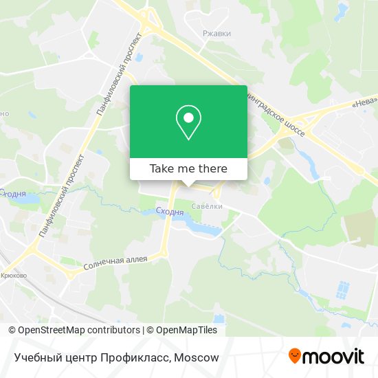 Учебный центр Профикласс map