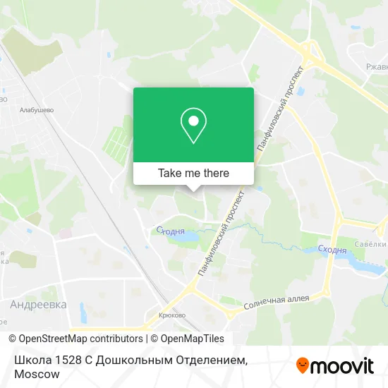 Школа 1528 С Дошкольным Отделением map