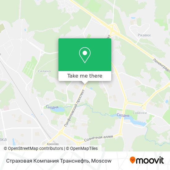 Страховая Компания Транснефть map