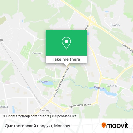 Дмитрогорский продукт map