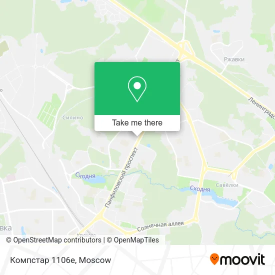Компстар 1106е map