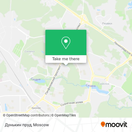 Дунькин пруд map