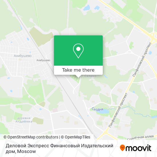 Деловой Экспресс Финансовый Издательский дом map