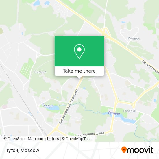 Тутси map