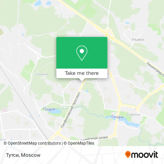 Тутси map