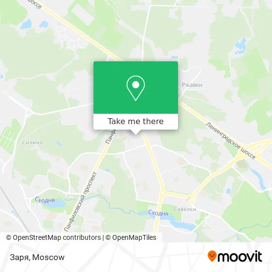 Заря map