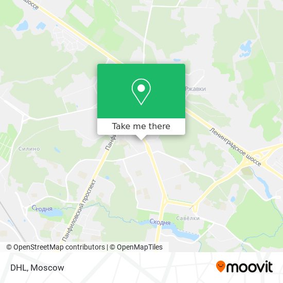 DHL map
