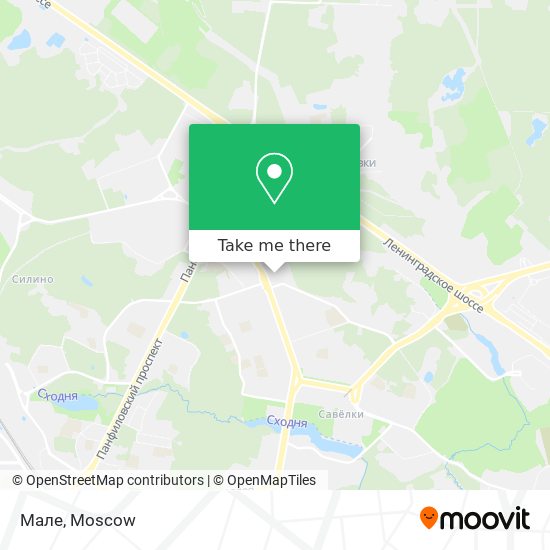 Мале map