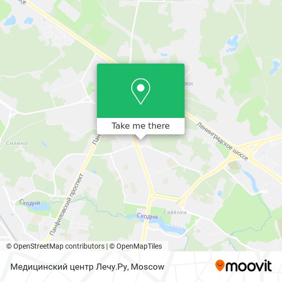 Медицинский центр Лечу.Ру map