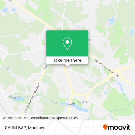 СУШИ БАР map