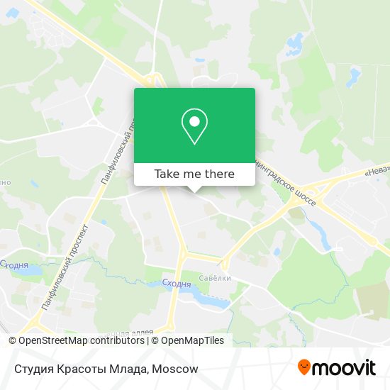 Студия Красоты Млада map