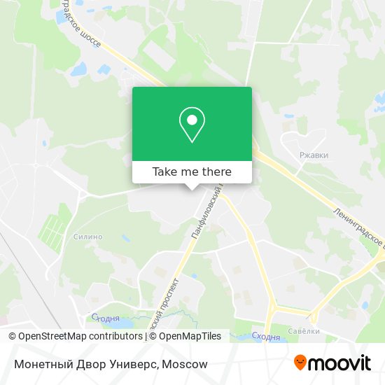 Монетный Двор Универс map