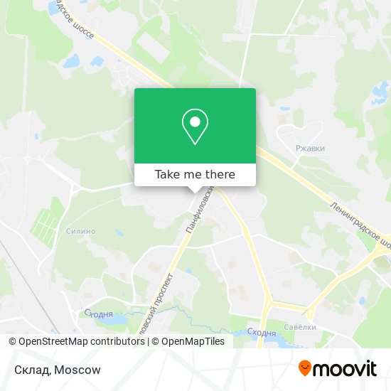 Склад map