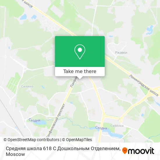Средняя школа 618 С Дошкольным Отделением map
