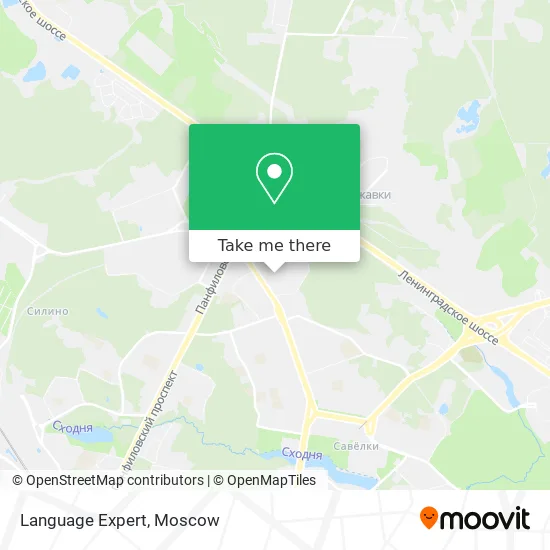 Language Expert map