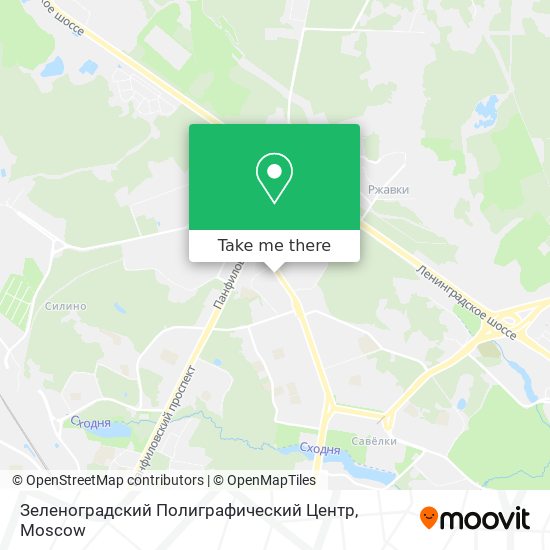 Зеленоградский Полиграфический Центр map