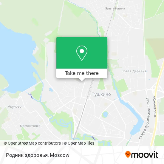 Родник здоровья map