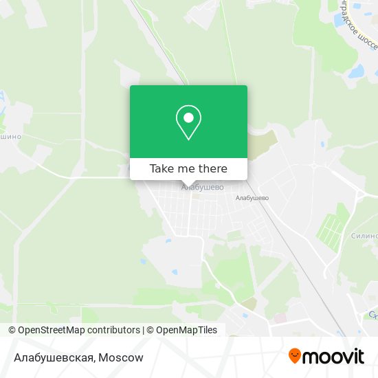 Алабушевская map