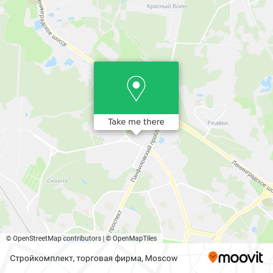 Стройкомплект, торговая фирма map