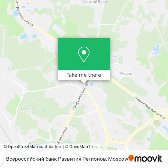 Всероссийский банк Развития Регионов map