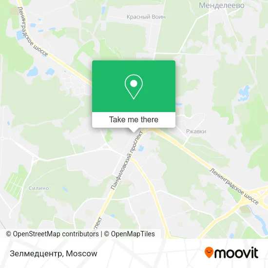 Зелмедцентр map