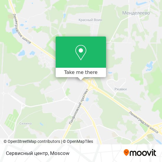 Сервисный центр map