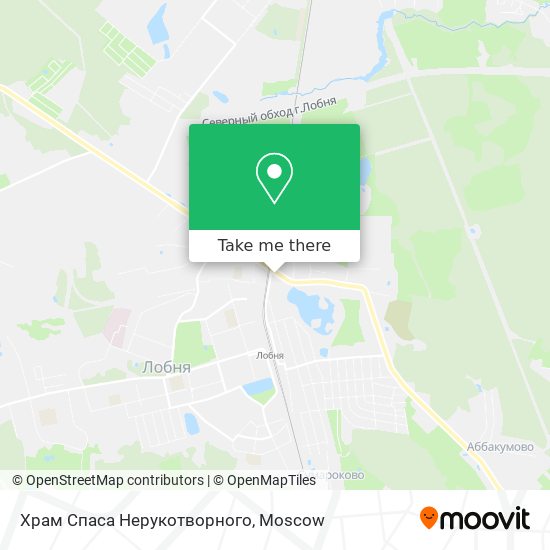 Храм Спаса Нерукотворного map