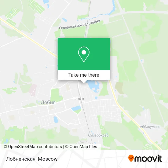 Лобненская map