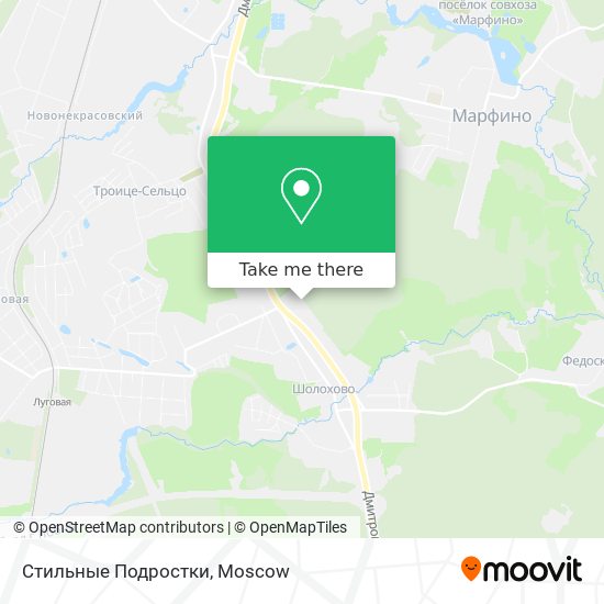 Стильные Подростки map