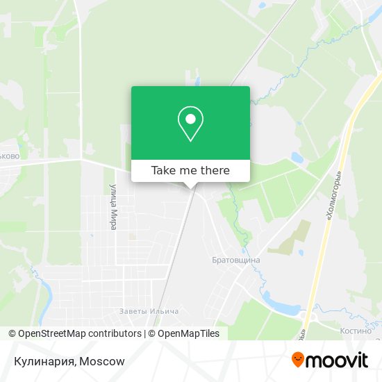 Кулинария map