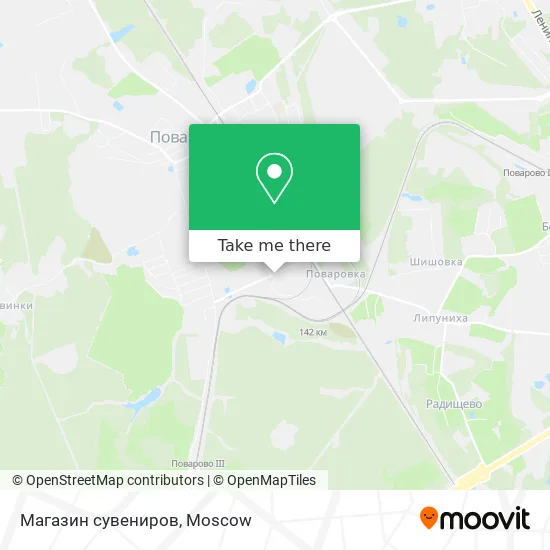 Магазин сувениров map