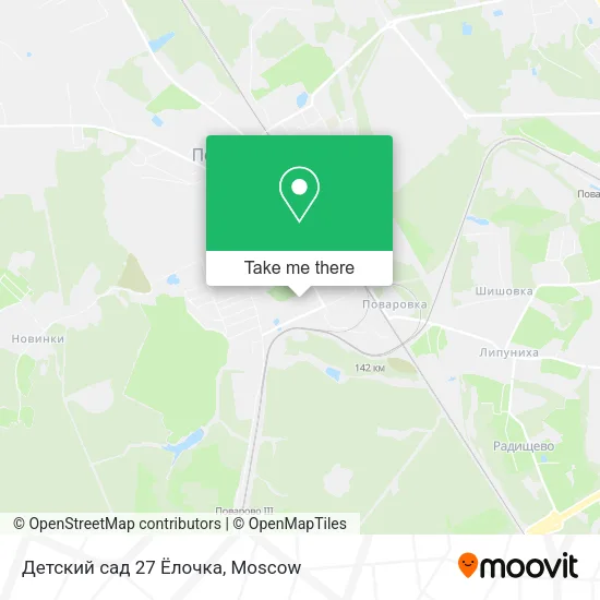 Детский сад 27 Ёлочка map