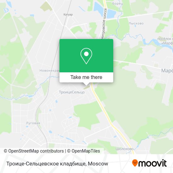 Троице-Сельцевское кладбище map