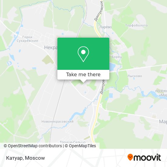 Катуар map