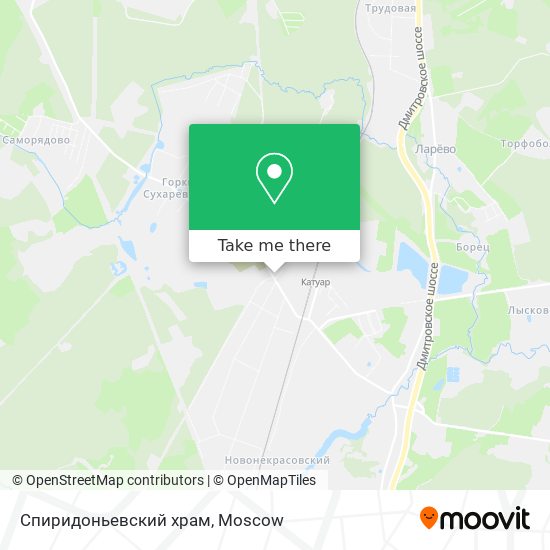 Спиридоньевский храм map