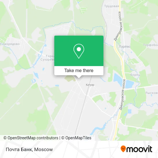 Почта Банк map