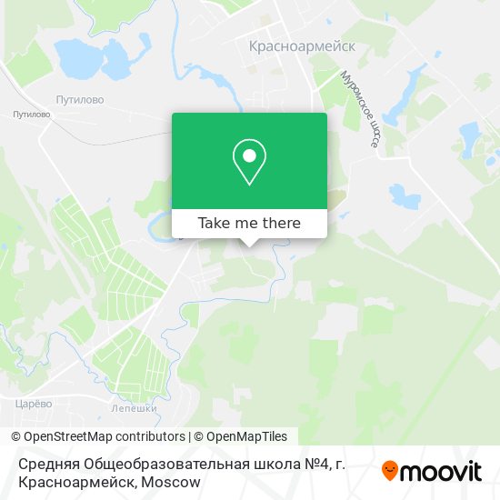 Средняя Общеобразовательная школа №4, г. Красноармейск map