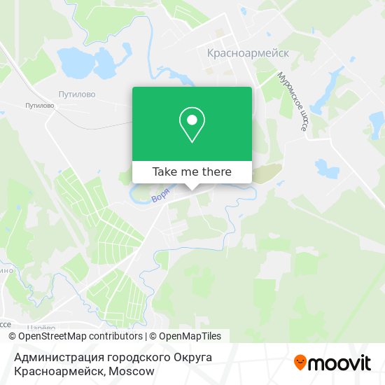 Администрация городского Округа Красноармейск map