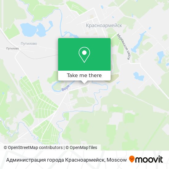 Администрация города Красноармейск map