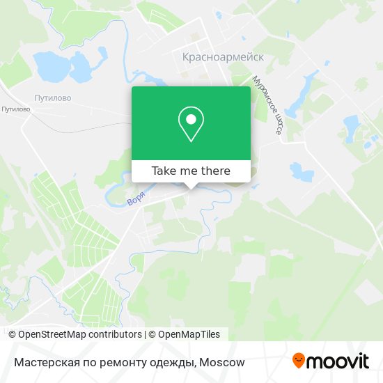 Мастерская по ремонту одежды map