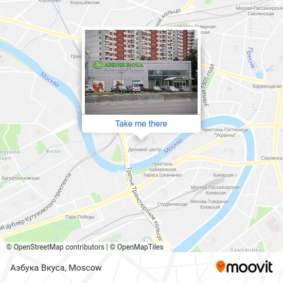 Азбука Вкуса map