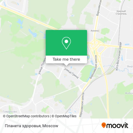 Планета здоровья map