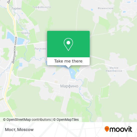 Мост map