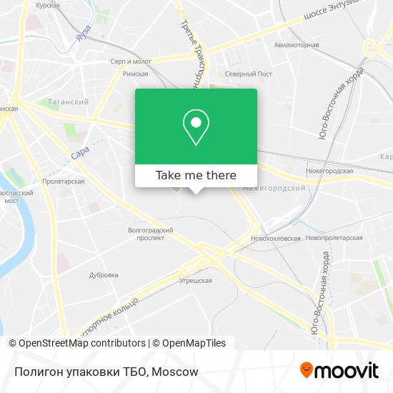 Полигон упаковки ТБО map