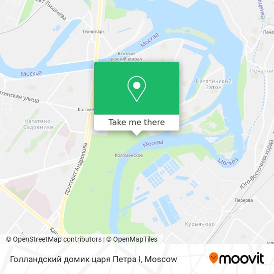 Голландский домик царя Петра I map