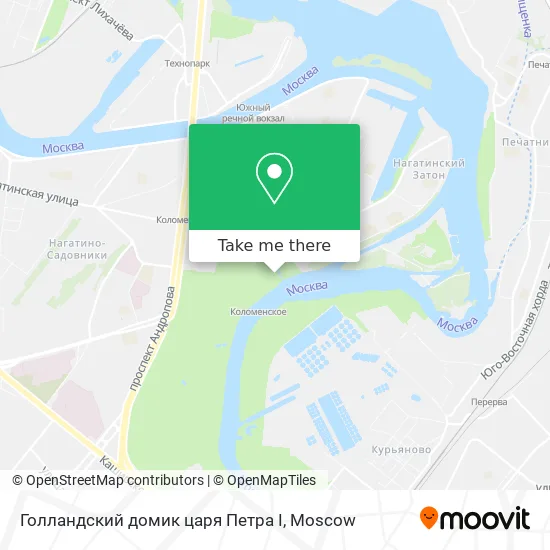 Голландский домик царя Петра I map