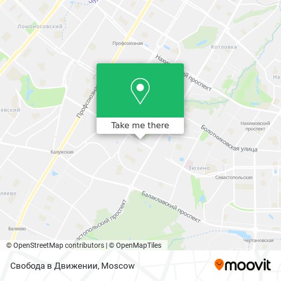 Свобода в Движении map