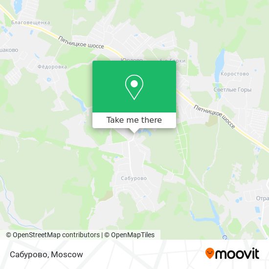 Сабурово map