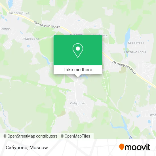 Сабурово map