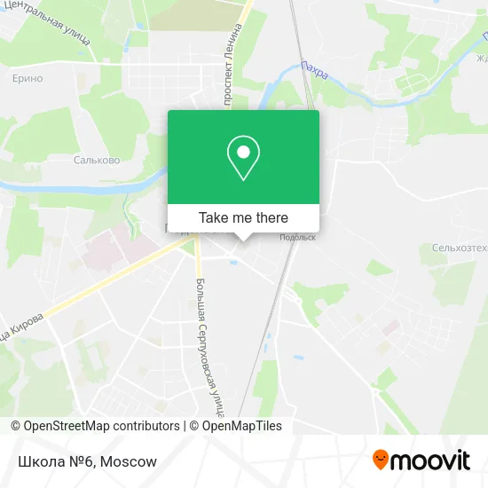 Школа №6 map